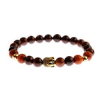 Wooden beads frosted bracelet