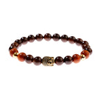 Wooden beads frosted bracelet
