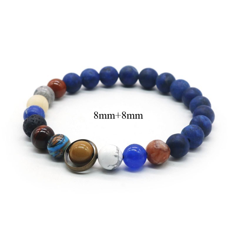 The eight planets of the universe solar system bracelet