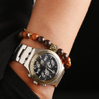 Wooden beads frosted bracelet